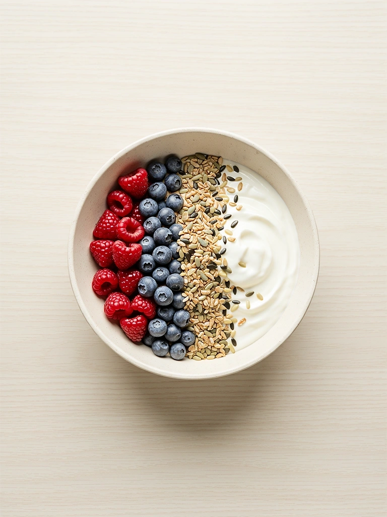 Healthy breakfast bowl
