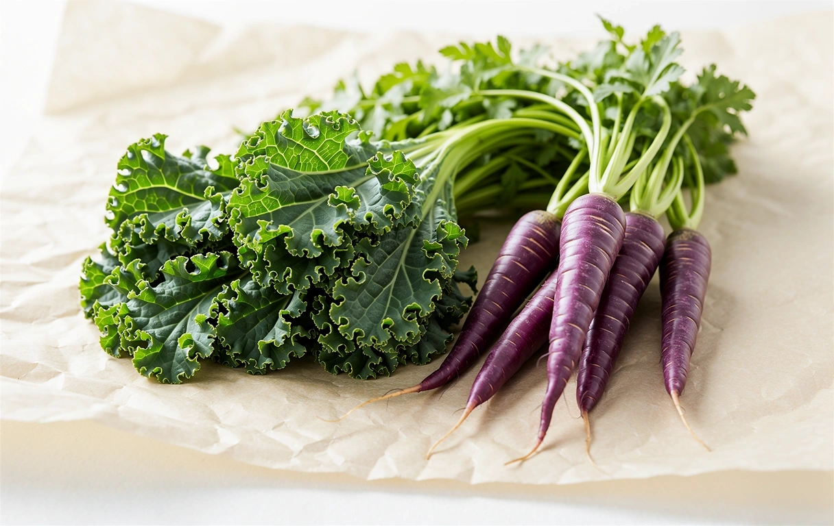 Friss alapanyagok a NutriciOnline asztalán